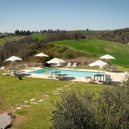 Casa Crete Senesi Mirtillo Nel Podere Di Sant'antonio Tatil Evi Asciano
