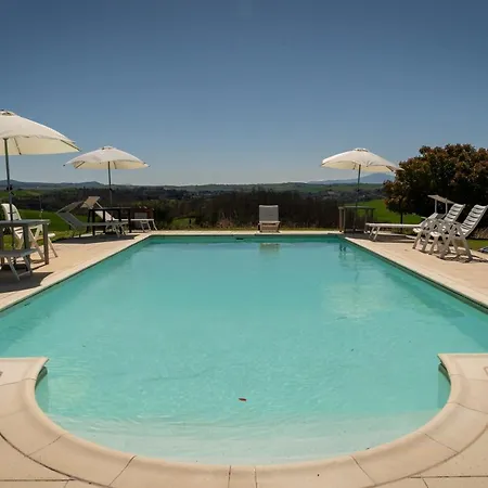 Casa Crete Senesi Mirtillo Nel Podere Di Sant'antonio Tatil Evi Asciano